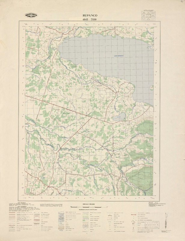 Rupanco 4045 - 7230 [material cartográfico] : Instituto Geográfico Militar de Chile.