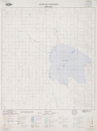 Salar de Pajonales 2500 - 6845 [material cartográfico] : Instituto Geográfico Militar de Chile.