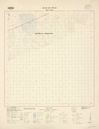 Salar de Púlar 2415 - 6745 [material cartográfico] : Instituto Geográfico Militar de Chile.