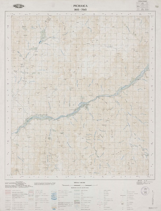 Pichasca 3015 - 7045 [material cartográfico] : Instituto Geográfico Militar de Chile.