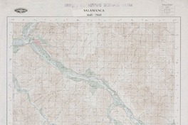 Salamanca 3145 - 7045 [material cartográfico] : Instituto Geográfico Militar de Chile.