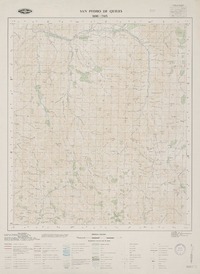 San Pedro de Quiles 3100 - 7115 [material cartográfico] : Instituto Geográfico Militar de Chile.