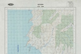 Quiapo 3715 - 7330 [material cartográfico] : Instituto Geográfico Militar de Chile.