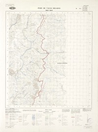Paso de Vacas Heladas 2945 - 6945 [material cartográfico] : Instituto Geográfico Militar de Chile.