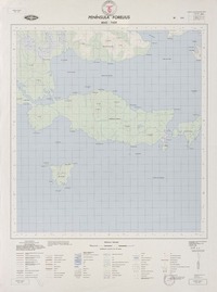 Península Forelius 4645 - 7420 [material cartográfico] : Instituto Geográfico Militar de Chile.