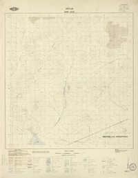 Púlar 2400 - 6745 [material cartográfico] : Instituto Geográfico Militar de Chile.