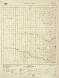 Quebrada Tambillo 2115 - 6900 [material cartográfico] : Instituto Geográfico Militar de Chile.