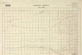 Quebrada Tambillo 2115 - 6900 [material cartográfico] : Instituto Geográfico Militar de Chile.