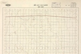 Río San Salvador 2215 - 6915 [material cartográfico] : Instituto Geográfico Militar de Chile.