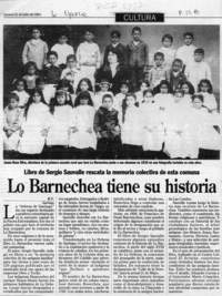 Lo Barnechea tiene su historia.