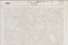 El Espino 3115 - 7100 [material cartográfico] : Instituto Geográfico Militar de Chile.