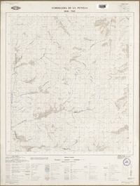 Cordillera de la Punilla 2930 - 7015 [material cartográfico] : Instituto Geográfico Militar de Chile.
