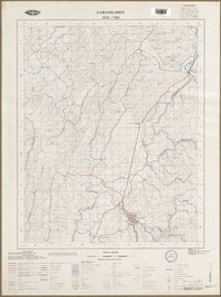 Curanilahue 3715 - 7315 [material cartográfico] : Instituto Geográfico Militar de Chile.