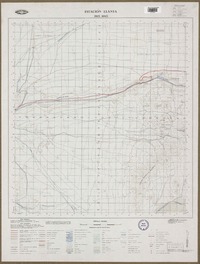 Estación Llanta 2615 - 6945 [material cartográfico] : Instituto Geográfico Militar de Chile.