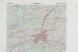 Chillán 3630' - 7200' [material cartográfico] : Instituto Geográfico Militar de Chile.