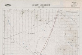 Estación Algarrobal 2800 - 7030 [material cartográfico] : Instituto Geográfico Militar de Chile.