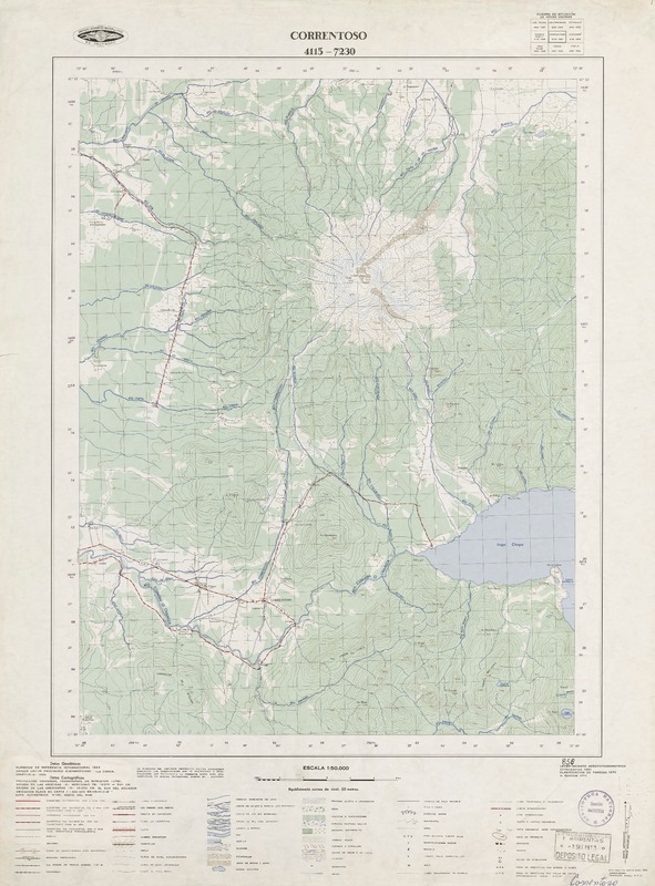 Correntoso 4115 - 7230 [material cartográfico] : Instituto Geográfico Militar de Chile.