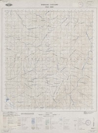 Embalse Lautaro 2745 - 6945 [material cartográfico] : Instituto Geográfico Militar de Chile.