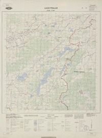 Lago Pollux 4530 - 7140 [material cartográfico] : Instituto Geográfico Militar de Chile.