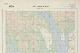Lago Presidente Ríos 4615 - 7420 [material cartográfico] : Instituto Geográfico Militar de Chile.