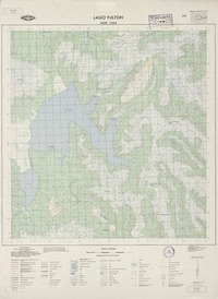 Lago Yulton 4500 - 7240 [material cartográfico] : Instituto Geográfico Militar de Chile.