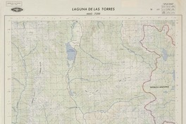 Laguna de Las Torres 4445 - 7200 [material cartográfico] : Instituto Geográfico Militar de Chile.