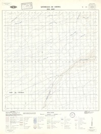 Quebrada de Aroma 1930 - 6930 [material cartográfico] : Instituto Geográfico Militar de Chile.