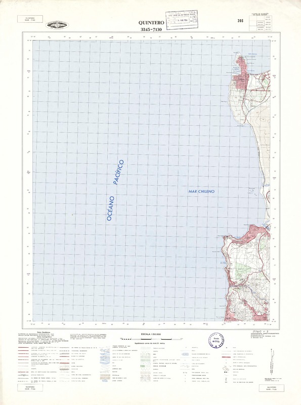 Quintero 3245 - 7130 [material cartográfico] : Instituto Geográfico Militar de Chile.