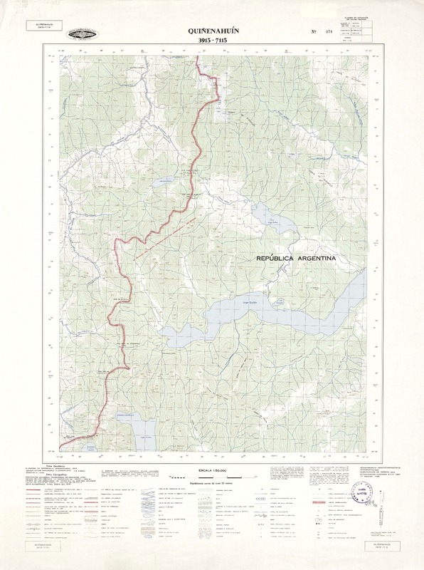Quiñenahuín 3915 - 7115 [material cartográfico] : Instituto Geográfico Militar de Chile.