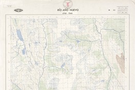 Río Año Nuevo 4745 - 7240 [material cartográfico] : Instituto Geográfico Militar de Chile.