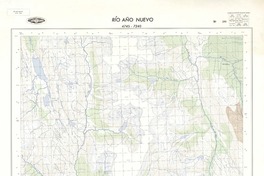 Río Año Nuevo 4745 - 7240 [material cartográfico] : Instituto Geográfico Militar de Chile.