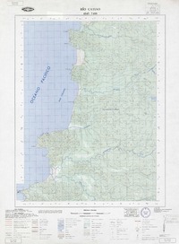 Río Catiao 4245 - 7400 [material cartográfico] : Instituto Geográfico Militar de Chile.