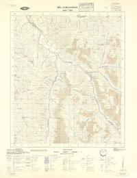 Río Cortaderal 3415 - 7015 [material cartográfico] : Instituto Geográfico Militar de Chile.
