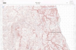 Río Rocín 3215 - 7005 [material cartográfico] : Instituto Geográfico Militar de Chile.