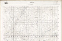 La Puerta 2700 - 6930 [material cartográfico] : Instituto Geográfico Militar de Chile.