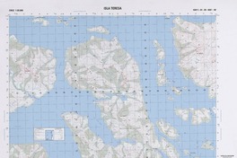 Isla Teresa (44° 45'-73° 40')  [material cartográfico] Instituto Geográfico Militar de Chile.