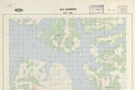 Isla Guerrero 4545 - 7420 [material cartográfico] : Instituto Geográfico Militar de Chile.