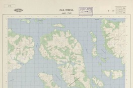 Isla Teresa (44°45' - 73° 40')  [material cartográfico] Instituto Geográfico Militar de Chile.