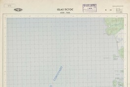 Islas TicToc 4330 - 7300 [material cartográfico] : Instituto Geográfico Militar de Chile.