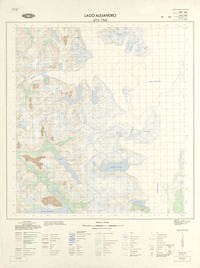Lago Alejandro 4715 - 7340 [material cartográfico] : Instituto Geográfico Militar de Chile.