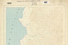 Huasco 2815 - 7100 [material cartográfico] : Instituto Geográfico Militar de Chile.