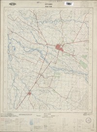Linares 3545 - 7130 [material cartográfico] : Instituto Geográfico Militar de Chile.