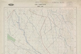 Los Cristales 3600 - 7130 [material cartográfico] : Instituto Geográfico Militar de Chile.