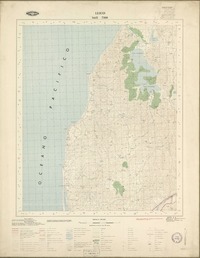 Llico 3445 - 7200 [material cartográfico] : Instituto Geográfico Militar de Chile.