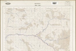 Guanta 2945 - 7015 [material cartográfico] : Instituto Geográfico Militar de Chile.