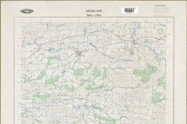 Huiscapi 3915 - 7215 [material cartográfico] : Instituto Geográfico Militar de Chile.