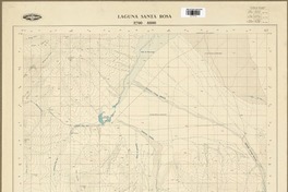 Laguna Santa Rosa 2700 - 6900 [material cartográfico] : Instituto Geográfico Militar de Chile.