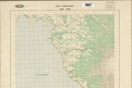 Las Cascadas 4100 - 7230 [material cartográfico] : Instituto Geográfico Militar de Chile.