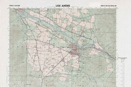 Los Andes 3245 - 7030 [material cartográfico] : Instituto Geográfico Militar de Chile.