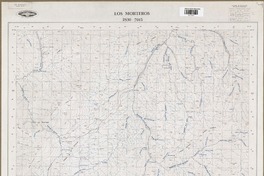 Los Morteros 2830 - 7015 [material cartográfico] : Instituto Geográfico Militar de Chile.